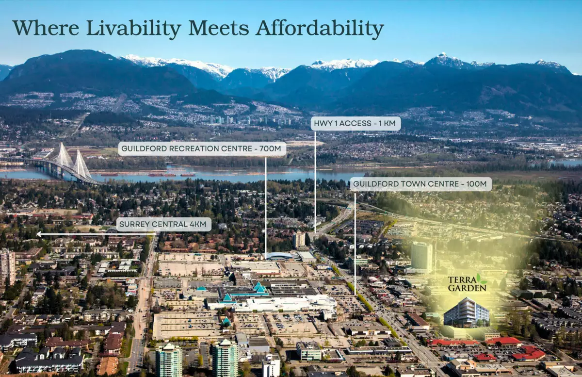 Kitchen Island Photo of 505 15258 102a Avenue, Surrey, BC