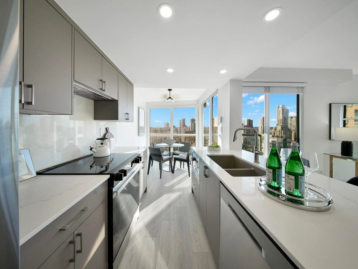 Dining Area Photo of 3309 939 Homer Street, Vancouver, BC