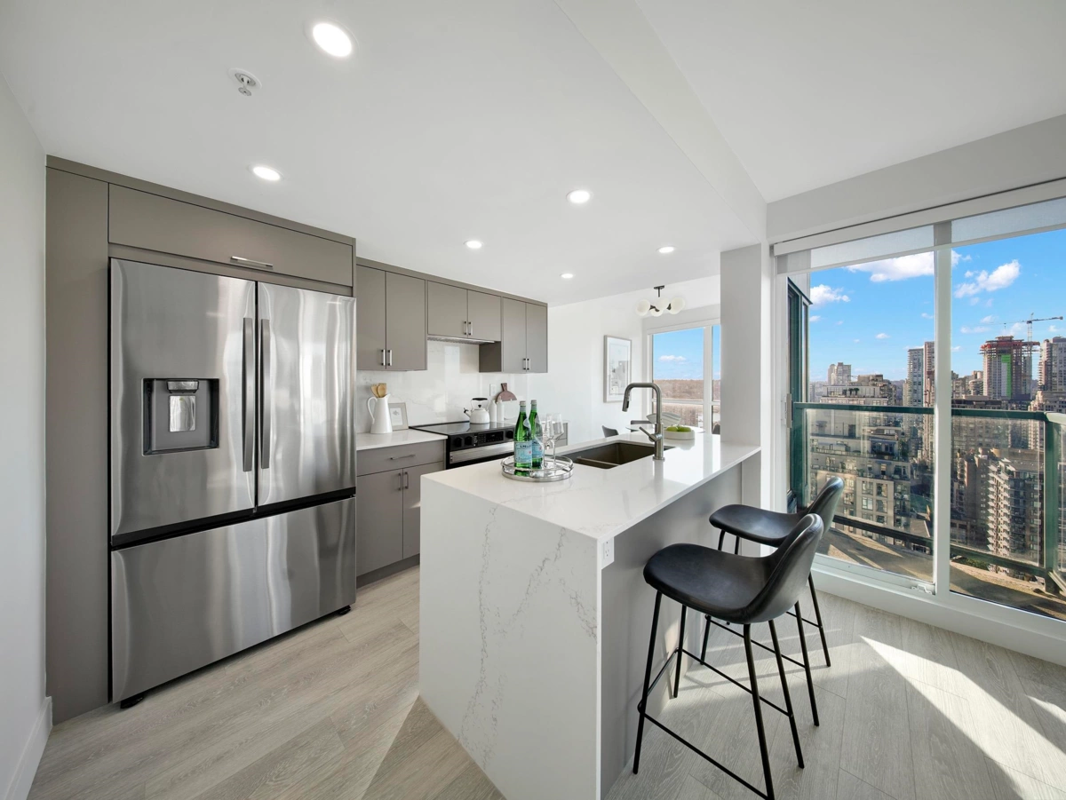 Living Room Photo of 3309 939 Homer Street, Vancouver, BC