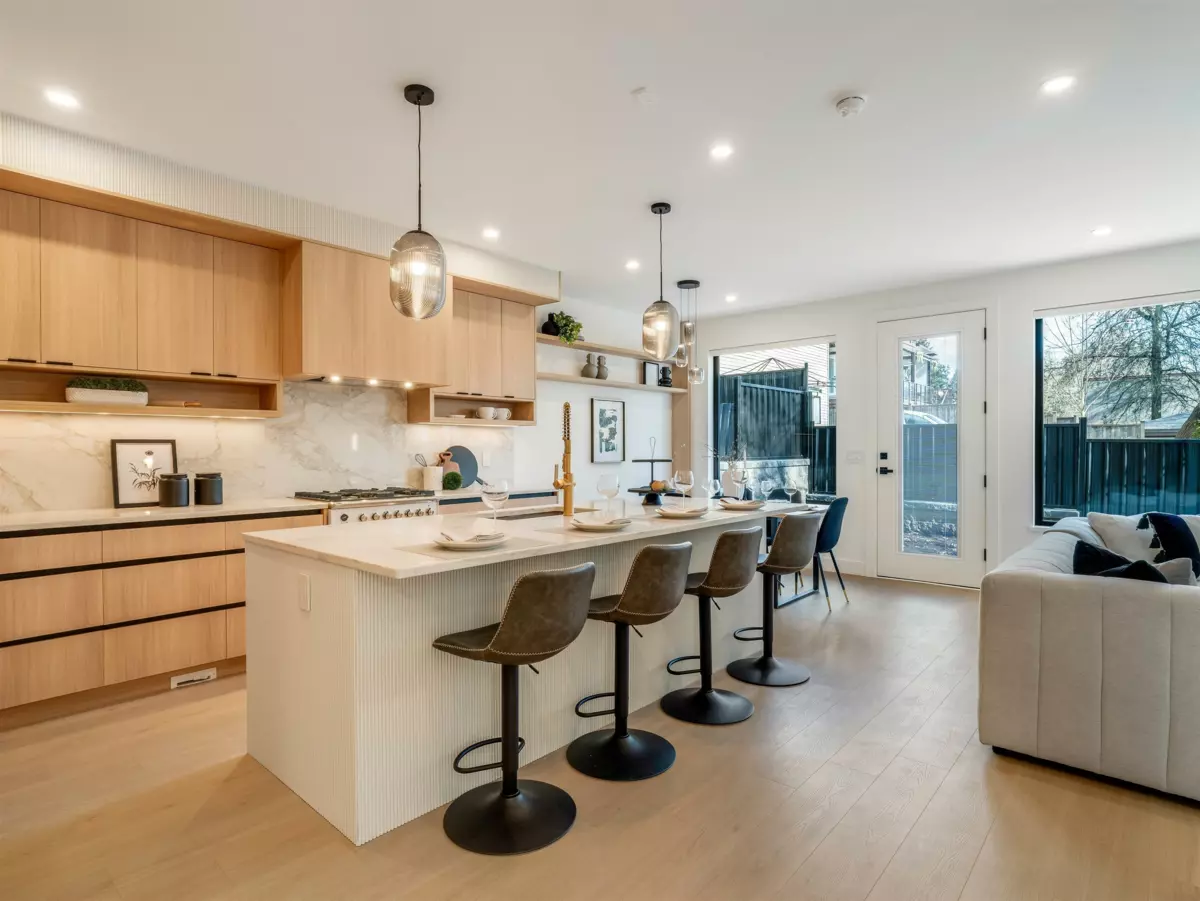 Living Room Photo of 104 359 Laval Street, Coquitlam, BC
