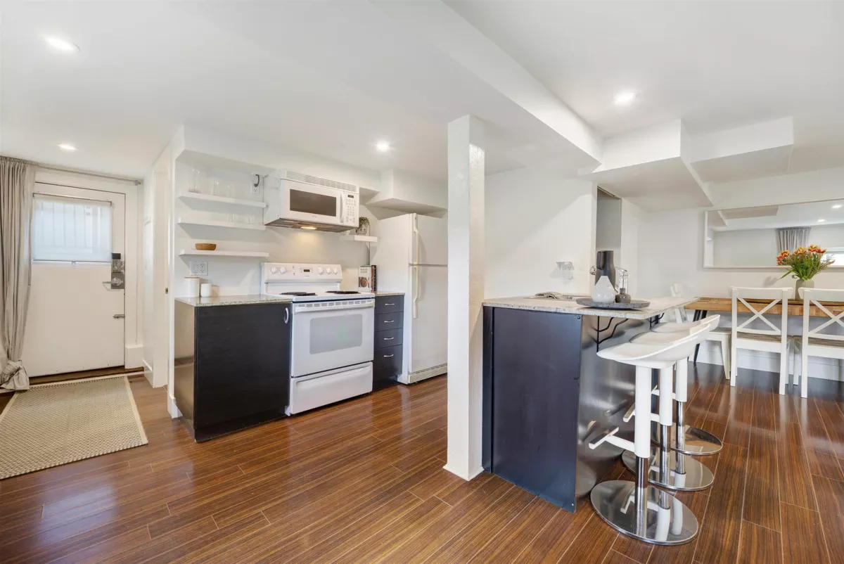 Aerial View of 1923 E 1st Avenue, Vancouver, BC