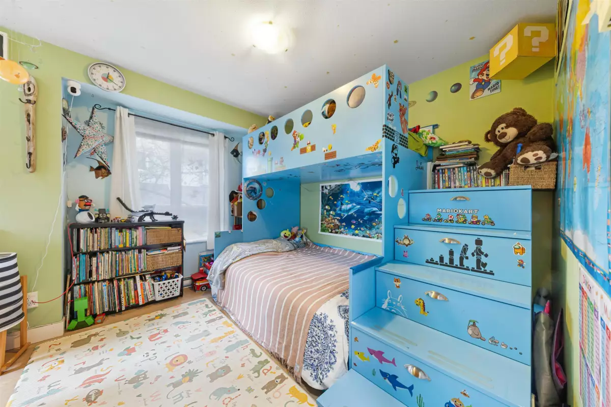 Bedroom 2 Photo of 10 4055 Pender Street, Burnaby, BC