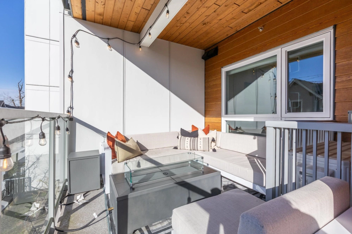 Backyard Photo of A216 8447 202 Street, Langley, BC