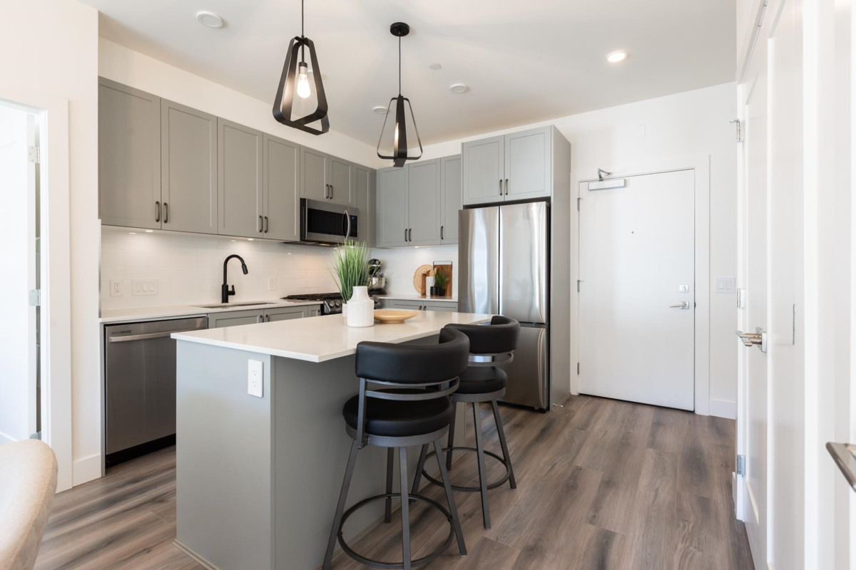 Kitchen Island Photo of A216 8447 202 Street, Langley, BC