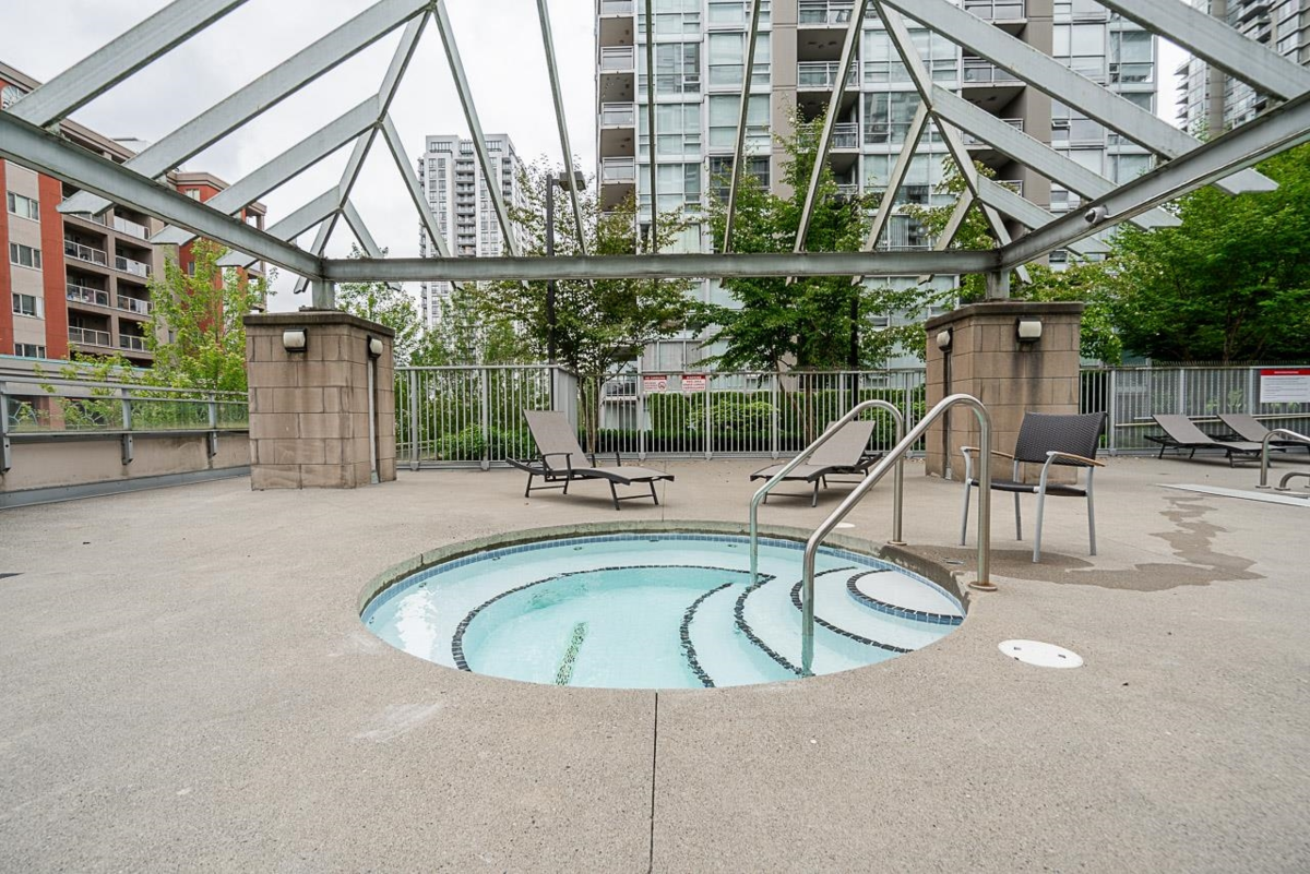 Outdoor Deck Photo of 2605 2978 Glen Drive, Coquitlam, BC