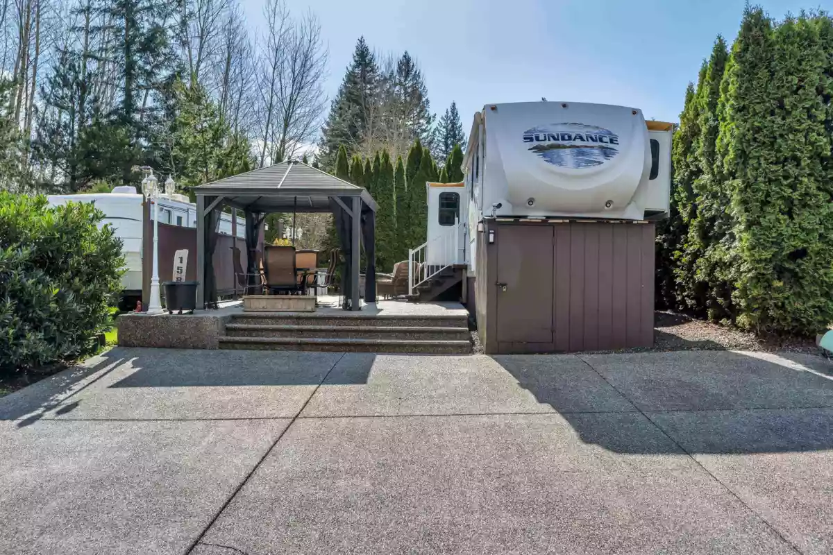 Exterior Rear Photo of 158 14600 Morris Valley Road, Harrison Mills, BC