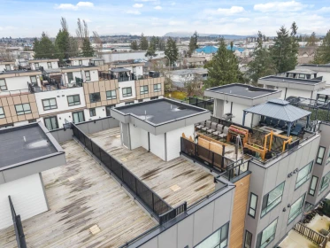Aerial View of 23 19631 55a Avenue, Langley, BC