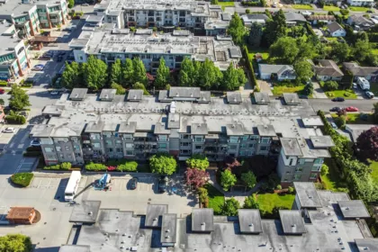 Aerial View of 203 33539 Holland Avenue, Abbotsford, BC