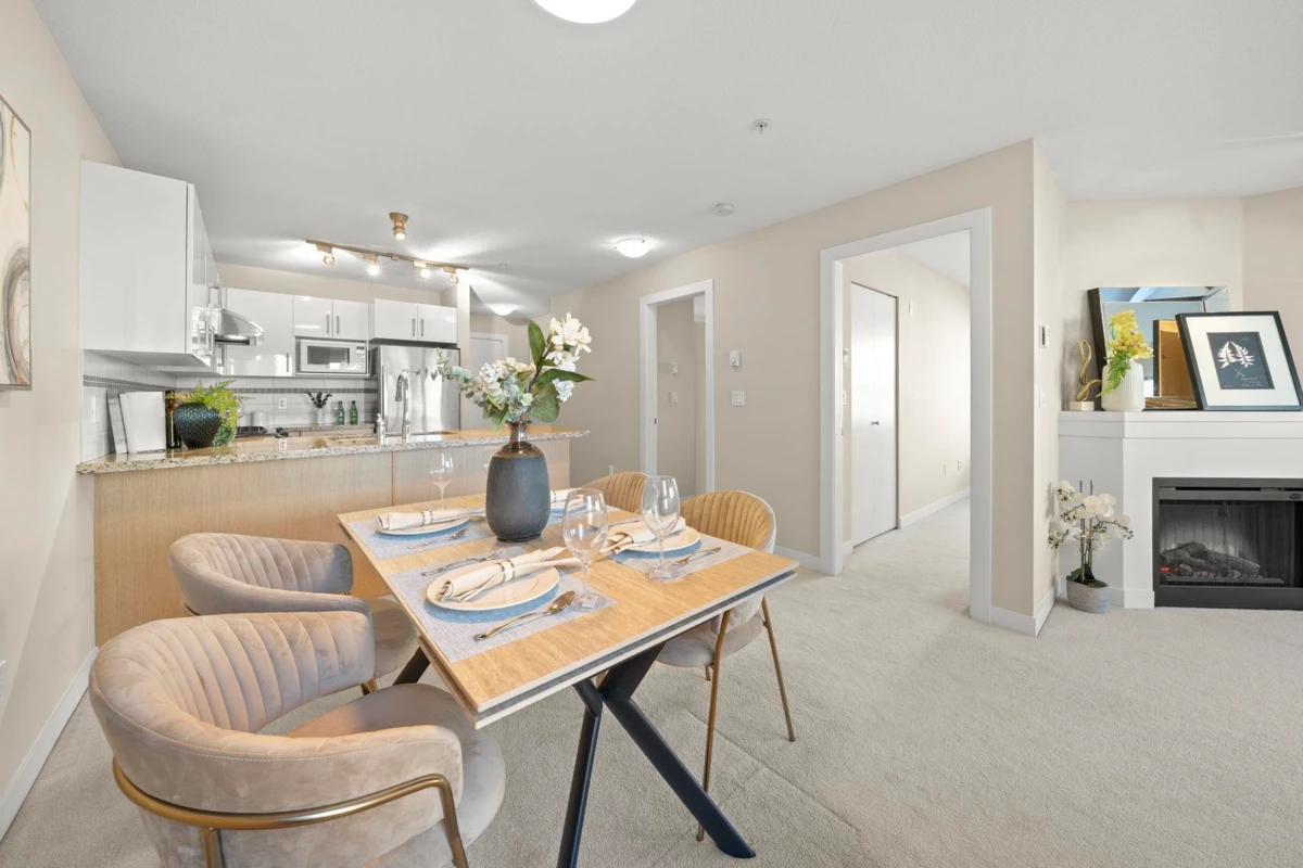 Dining Area Photo of 236 6828 Eckersley Road, Richmond, BC