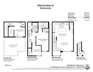 Street View Photo of 3960 Dumfries Street, Vancouver, BC