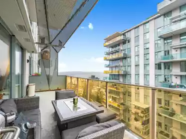 Outdoor Patio Photo of 1401 1365 Davie Street, Vancouver, BC