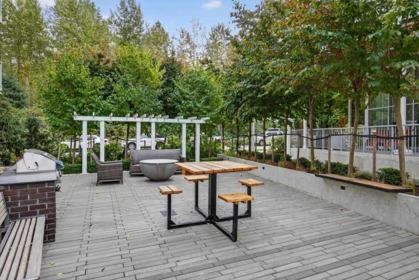 Aerial View of A209 8447 202 Street, Langley, BC
