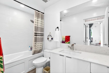 Powder Room Photo of A209 8447 202 Street, Langley, BC