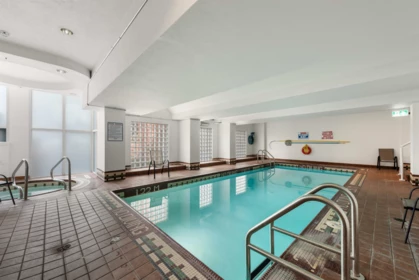 Basement Recreation Room Photo of 11D 199 Drake Street, Vancouver, BC