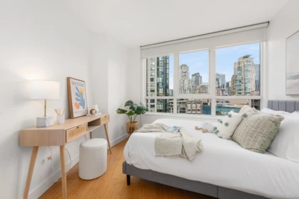 Primary Bedroom Photo of 11D 199 Drake Street, Vancouver, BC