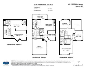 Fitness Center Photo Near 1 17097 64 Avenue, Surrey, BC