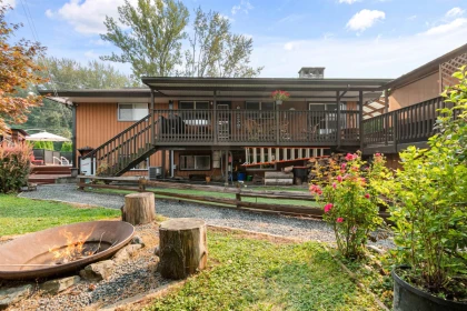Outdoor Patio Photo of 46633 Hope River Road, Chilliwack, BC