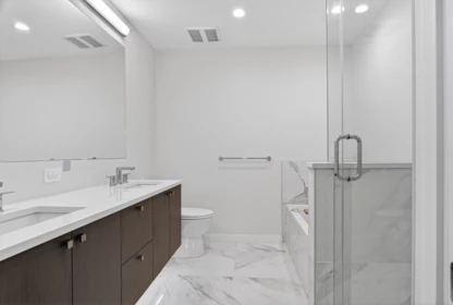 Guest Bathroom Photo of 105 4662 Hemlock Way, Tsawwassen, BC