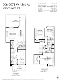 Hallway Photo of 206 2071 W 42nd Avenue, Vancouver, BC