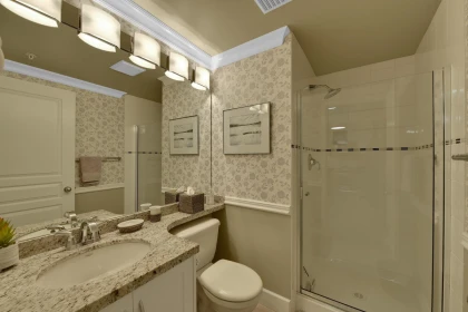 Primary Bathroom Photo of 319 1120 Tsatsu Shores Drive, Delta, BC