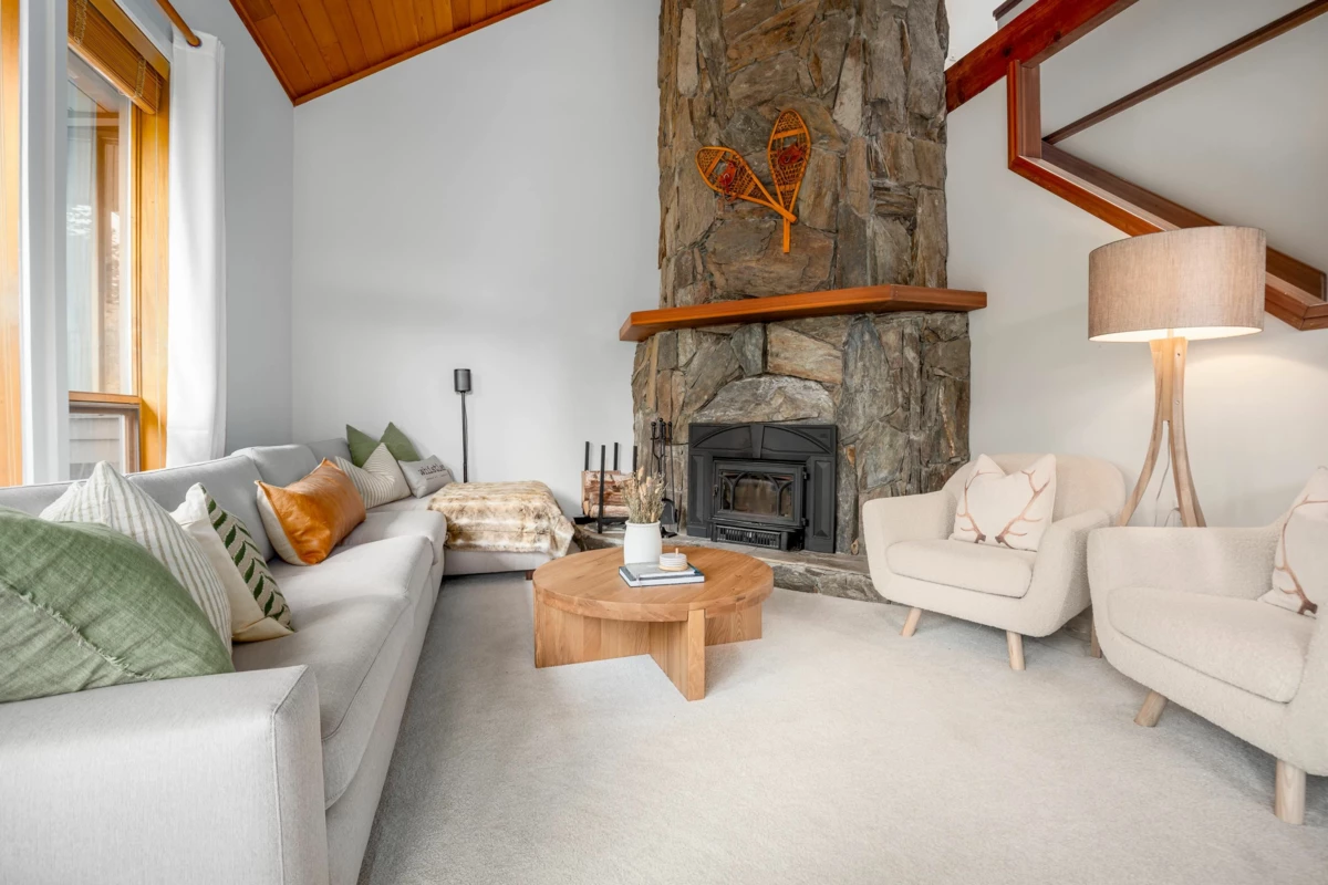 Living Room Photo of 206 6117 Eagle Drive, Whistler, BC