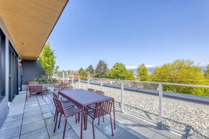 Outdoor Deck Photo of 512 2471 St. George Street, Vancouver, BC