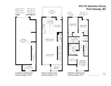 Backyard Photo of 12 70 Seaview Drive, Port Moody, BC