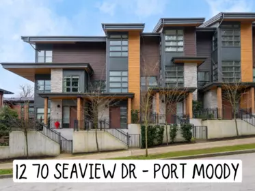 12 70 Seaview Drive, Port Moody, BC, Port Moody — Townhouse for sale