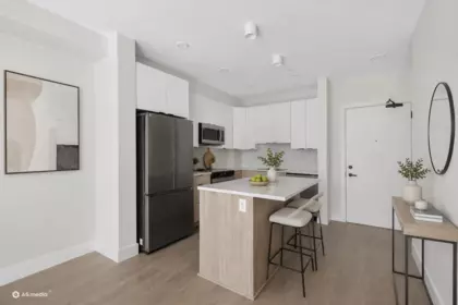 Kitchen Island Photo of 319 13458 95 Avenue, Surrey, BC