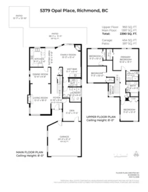 Playground / Recreational Area Near 5379 Opal Place, Richmond, BC