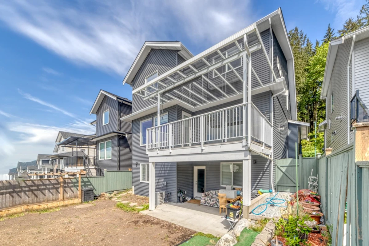 Exterior Rear Photo of 3490 Danielson Drive, Coquitlam, BC