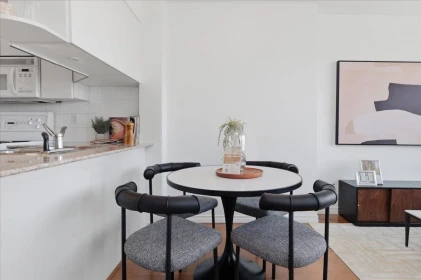 Breakfast Nook Photo of 2409 1189 Howe Street, Vancouver, BC