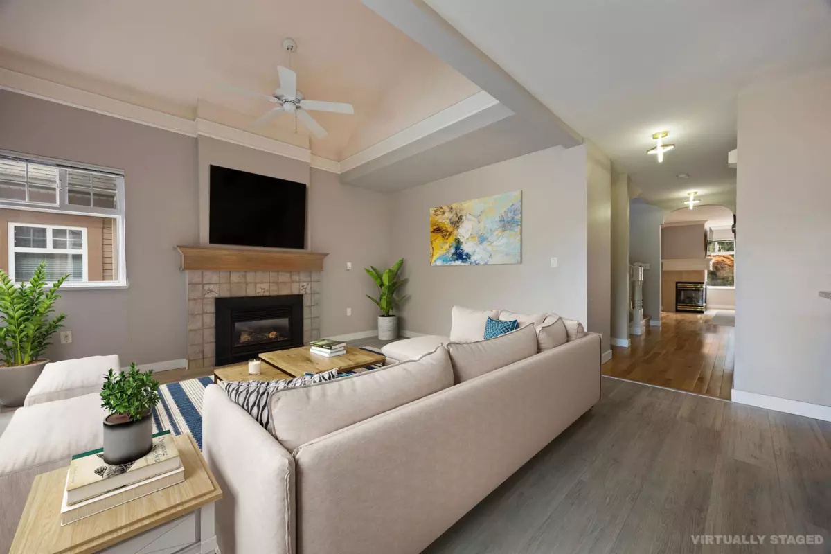 Living Room Photo of 7 5201 Oakmount Crescent, Burnaby, BC