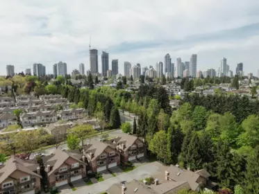 Aerial View of 7 5201 Oakmount Crescent, Burnaby, BC