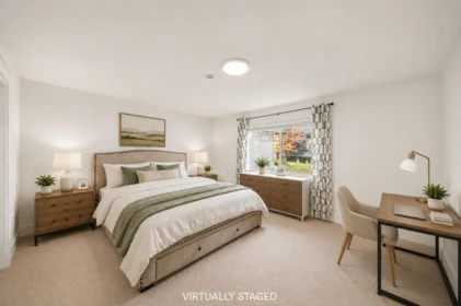 Aerial View of 11 8425 Venture Way, Surrey, BC