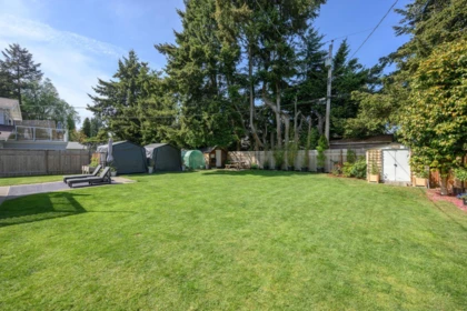 Aerial View of 5471 7b Avenue, Delta, BC
