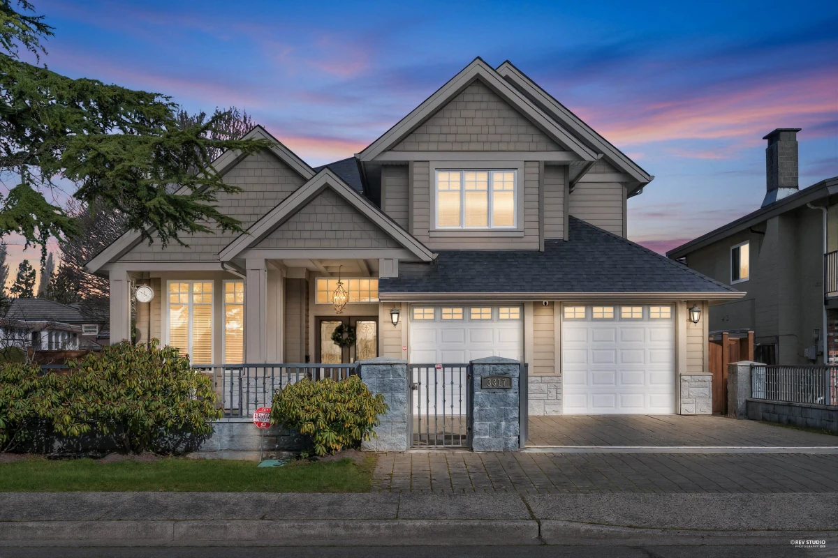Exterior Rear Photo of 3317 Bentinck Place, Richmond, BC