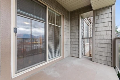 Outdoor Deck Photo of 108 45555 Yale Road, Chilliwack, BC