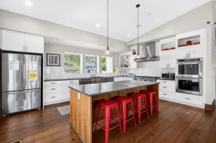 Garage Interior Photo of 406 16380 64 Avenue, Surrey, BC
