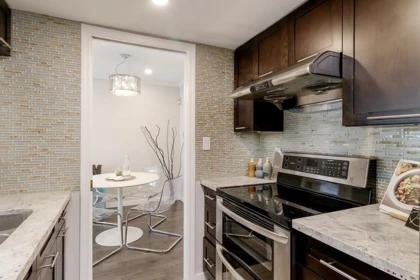 Kitchen Island Photo of 21 2885 E Kent Avenue North Avenue, Vancouver, BC