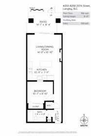 Powder Room Photo of 253 8258 207a Street, Langley, BC
