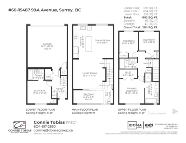 Outdoor Deck Photo of 60 15487 99a Avenue, Surrey, BC