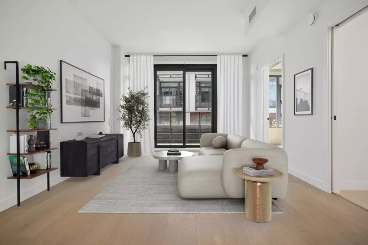 Living Room Photo of 204 8398 Oak Street, Vancouver, BC