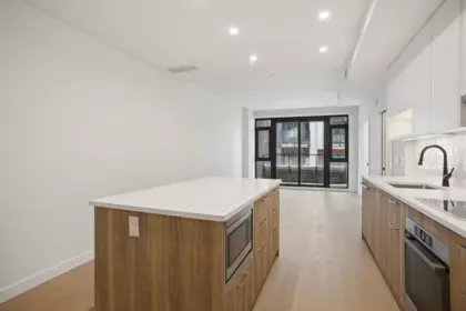 Kitchen Island Photo of 204 8398 Oak Street, Vancouver, BC
