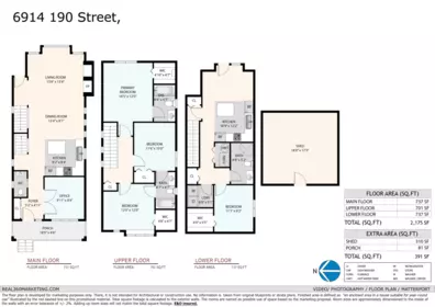 Garage Interior Photo of 6914 190 Street, Surrey, BC