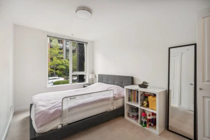 Bedroom 2 Photo of 107 3138 Riverwalk Avenue, Vancouver, BC