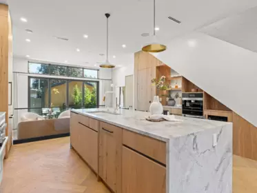 Kitchen Island Photo of 1 3768 W 2nd Avenue, Vancouver, BC