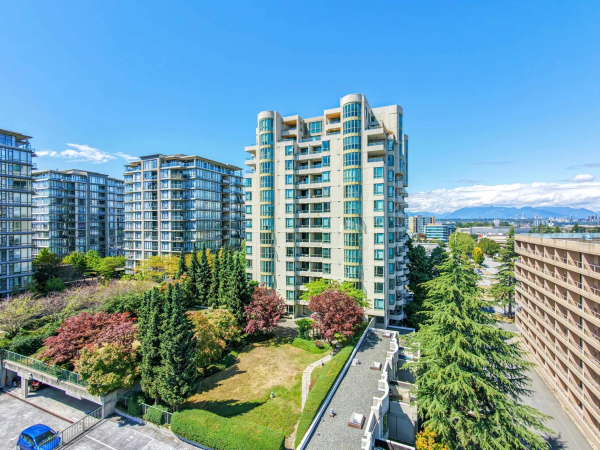Exterior Rear Photo of 1106 7380 Elmbridge Way, Richmond, BC