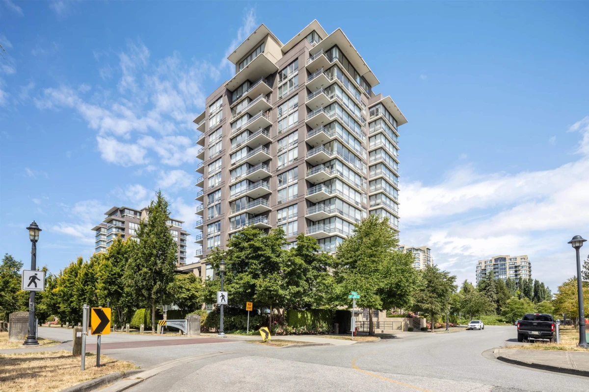 Exterior Rear Photo of 902 6333 Katsura Street, Richmond, BC