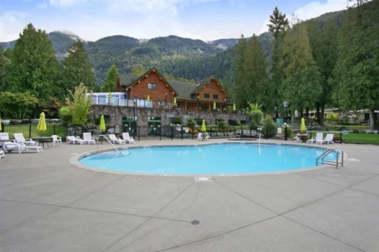 Aerial View of 71 53480 Bridal Falls Road, Chilliwack, BC